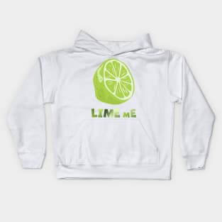 Fresh lime Kids Hoodie